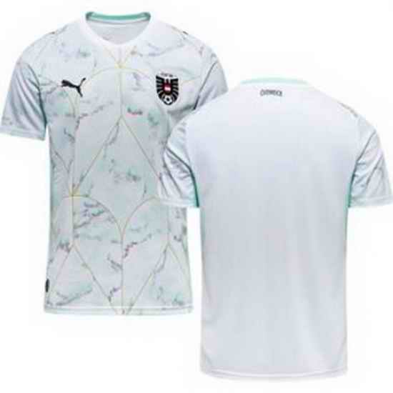 Women 0 Austria Blank World Cup Away Replica Jersey  2